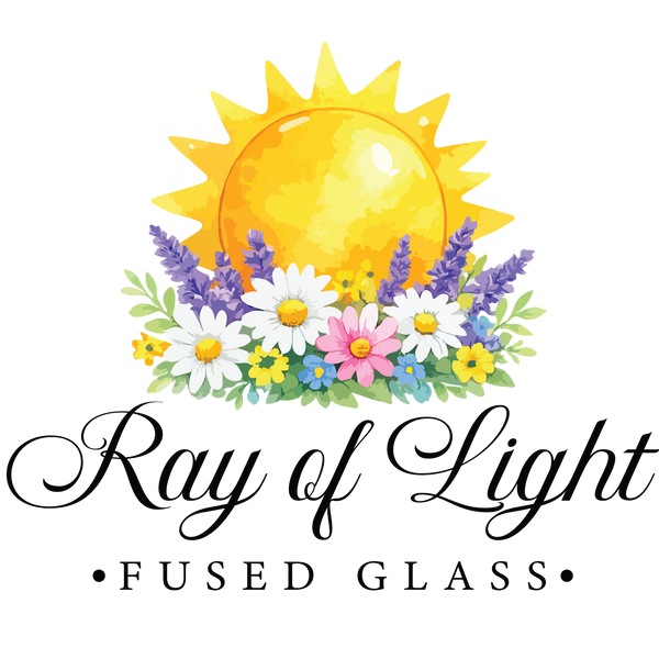 Ray of Light Fused Glass